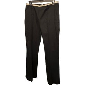 Roberto Carvalli Voyage Passion size 12 black high waist wide leg pants